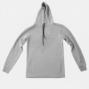 Diamond Supply Co. Cordova French Terry Gray Hoodie Small Embroidered Logo NWT